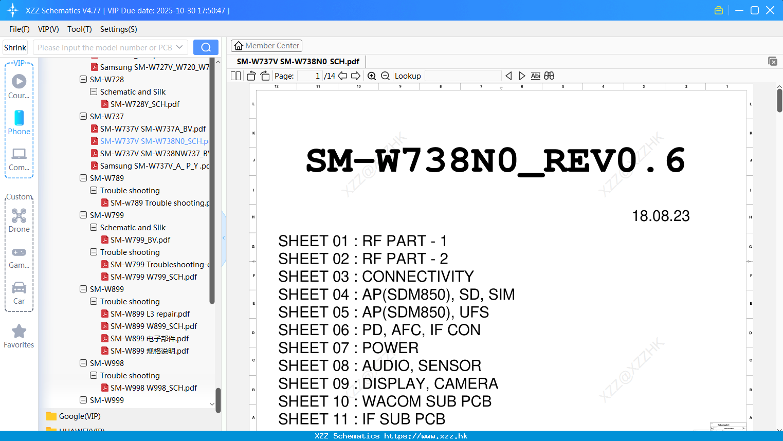 Samsung SM-W737V SM-W738N0_SCH